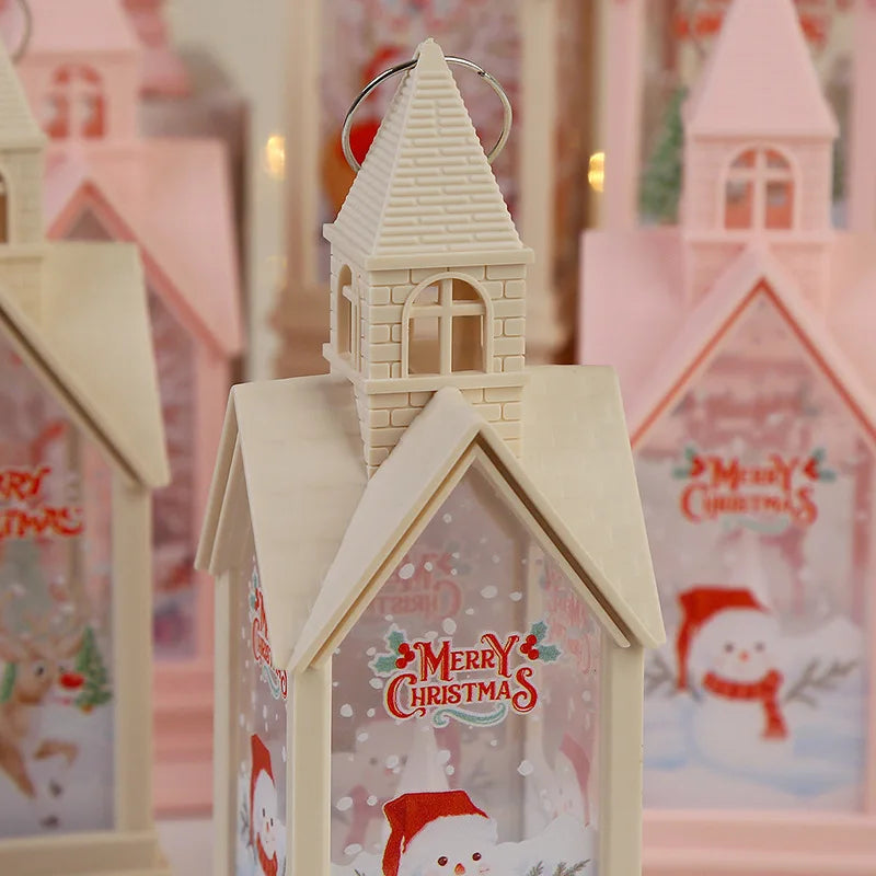 Christmas LED Lantern Light Home Christmas Tree Ornaments