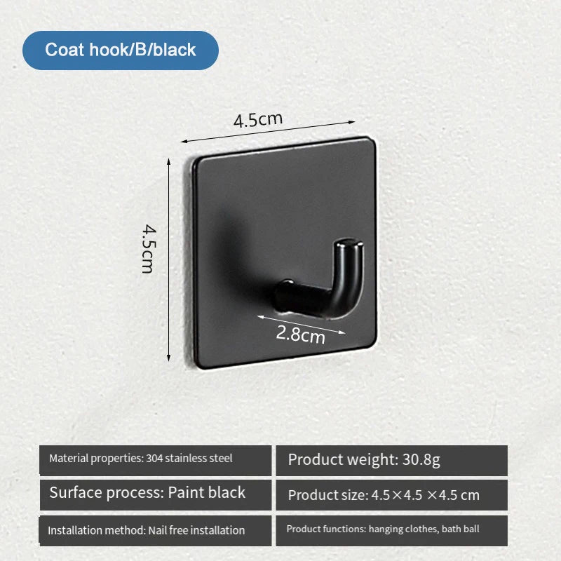304 Stainless Steel Heavy Duty Towel Rack,Bath Towel Rod,Towel Ring,