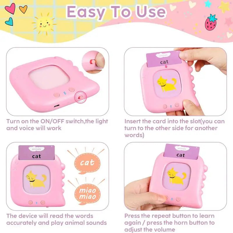 Talking Flash Cards  Educational Alphabet Reading