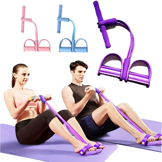 Four-Tube Pedal Tensioner Multi-Functional  Fitness Equipment
