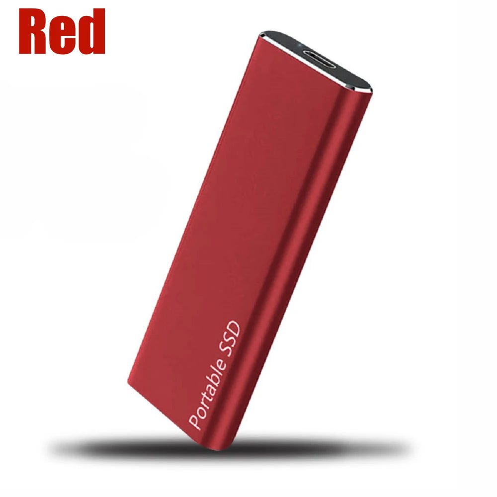 New Portable SSD 1TB 2TB External Hard Disk High Speed Solid State Drive USB3.1 Type-C Storage