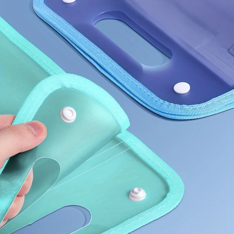 1 A4 Macaron vertical binding file bag