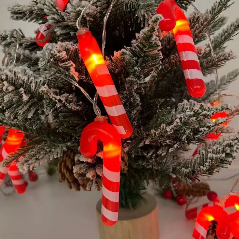 1PC 1.5M/3M Christmas battery box small cane light