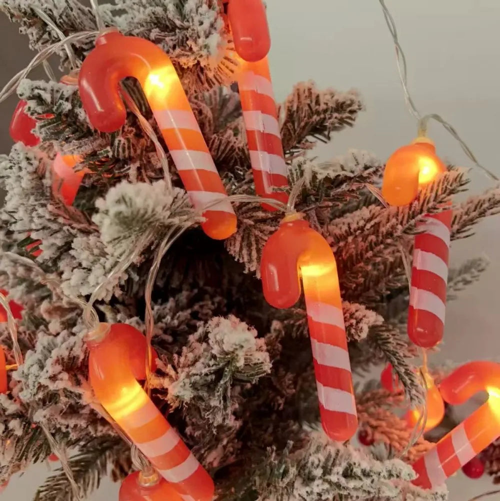 1PC 1.5M/3M Christmas battery box small cane light