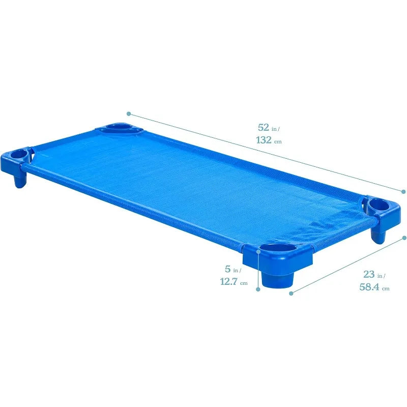 Stackable Kiddie Cot, Ready-to-Assemble, Standard Size,