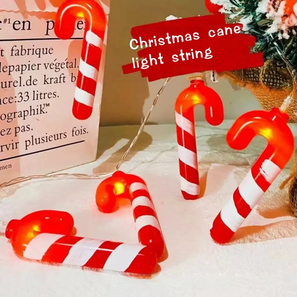 1PC 1.5M/3M Christmas battery box small cane light