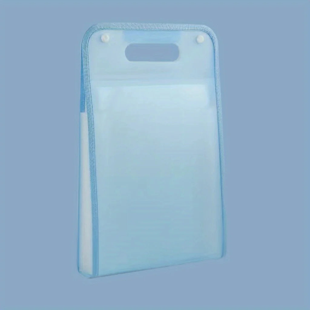 1 A4 Macaron vertical binding file bag