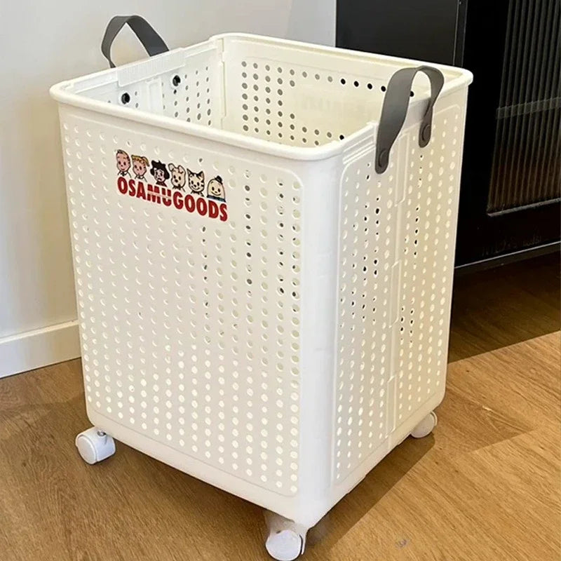 Foldable dirty clothes basket, high aesthetic laundry basket