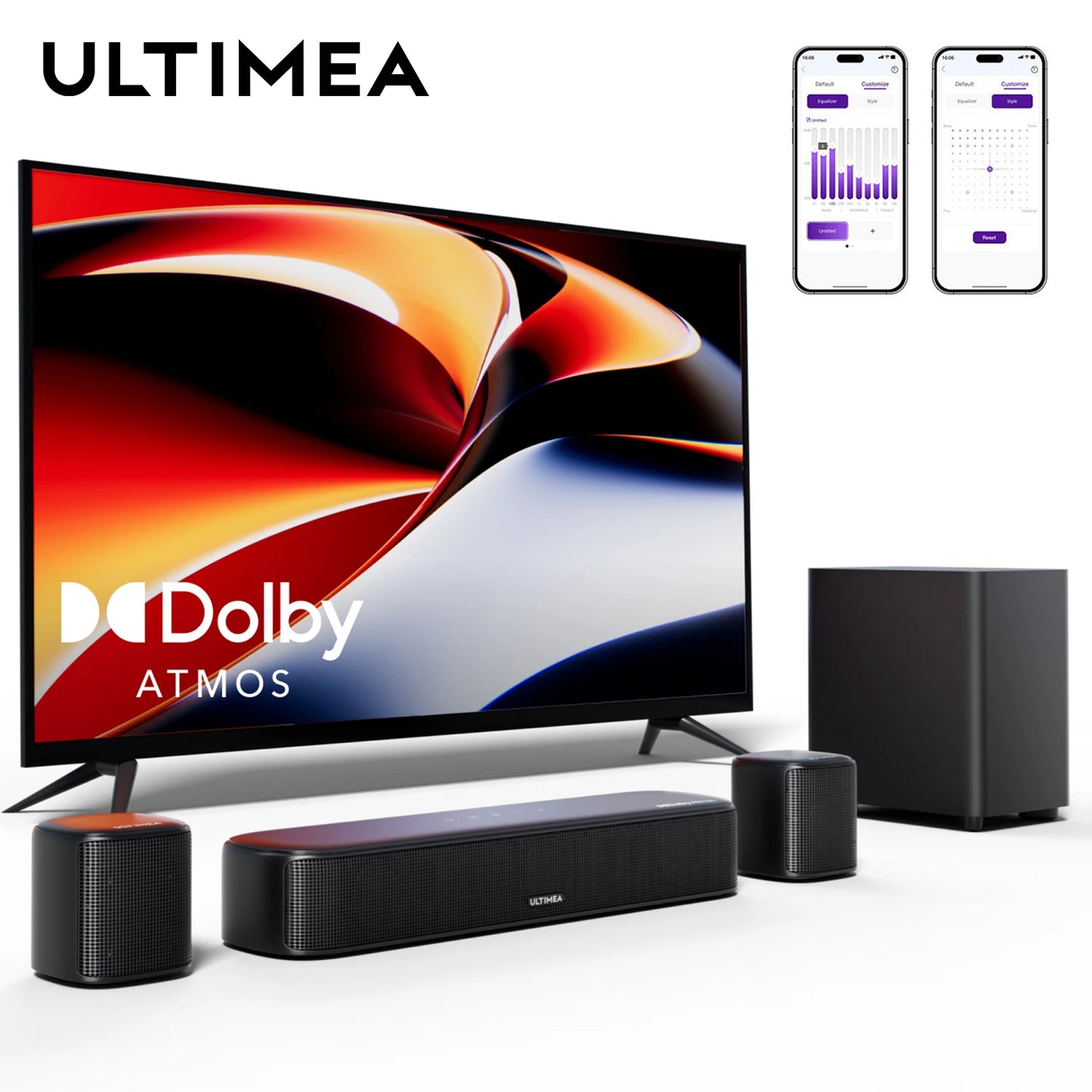 5.1ch SoundBar PP Control, Home Theater Sound Bar