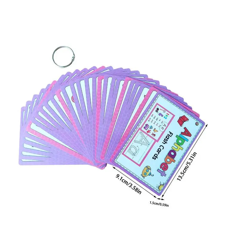 Early Learning Flash Cards Letter Recognition Cards Developmental Early