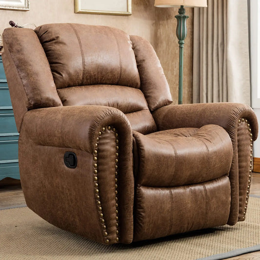 Leather Recliner Chair Manual Recliner Chair