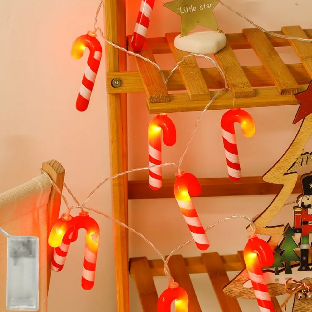1PC 1.5M/3M Christmas battery box small cane light
