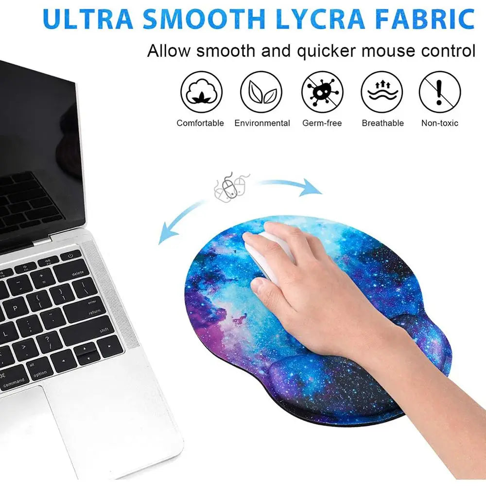 Home Office Silicone Mousepad Gaming Ergonomic Hand Support