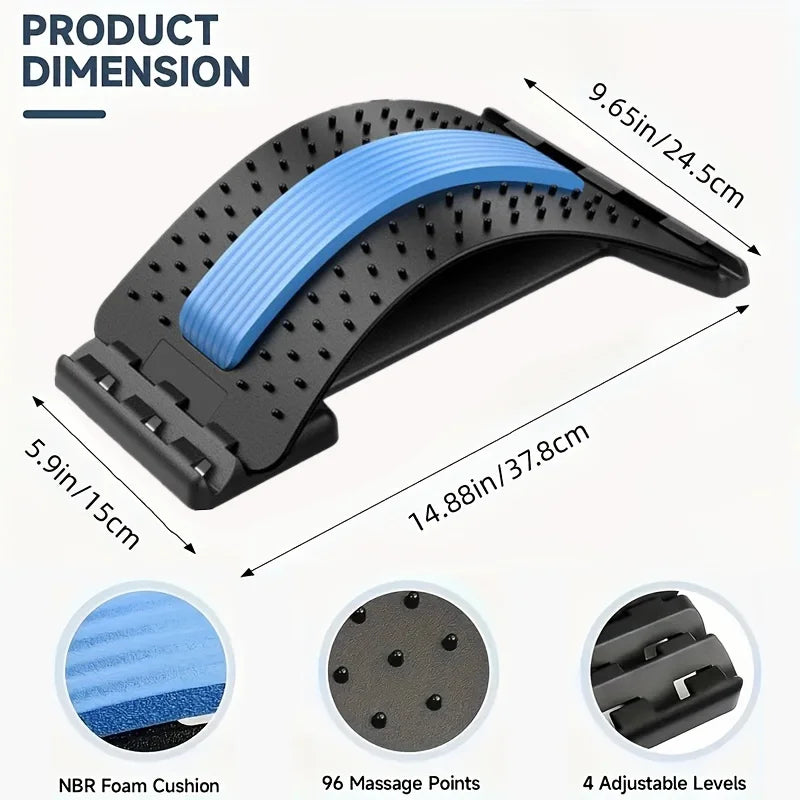 Lumbar Soothing Device, Lumbar Stretching Massager,