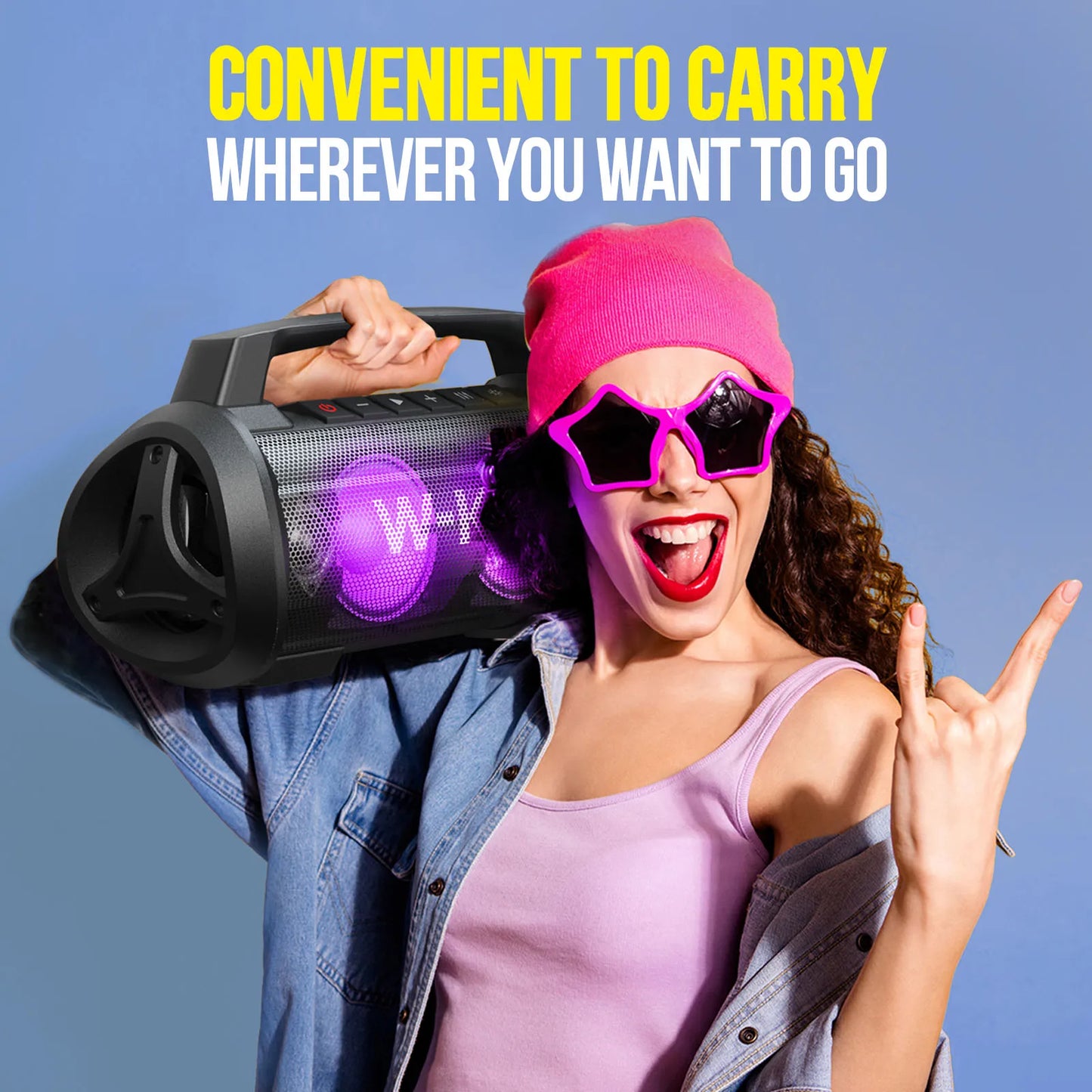 KING 70W RMS Bluetooth Portable Speaker,