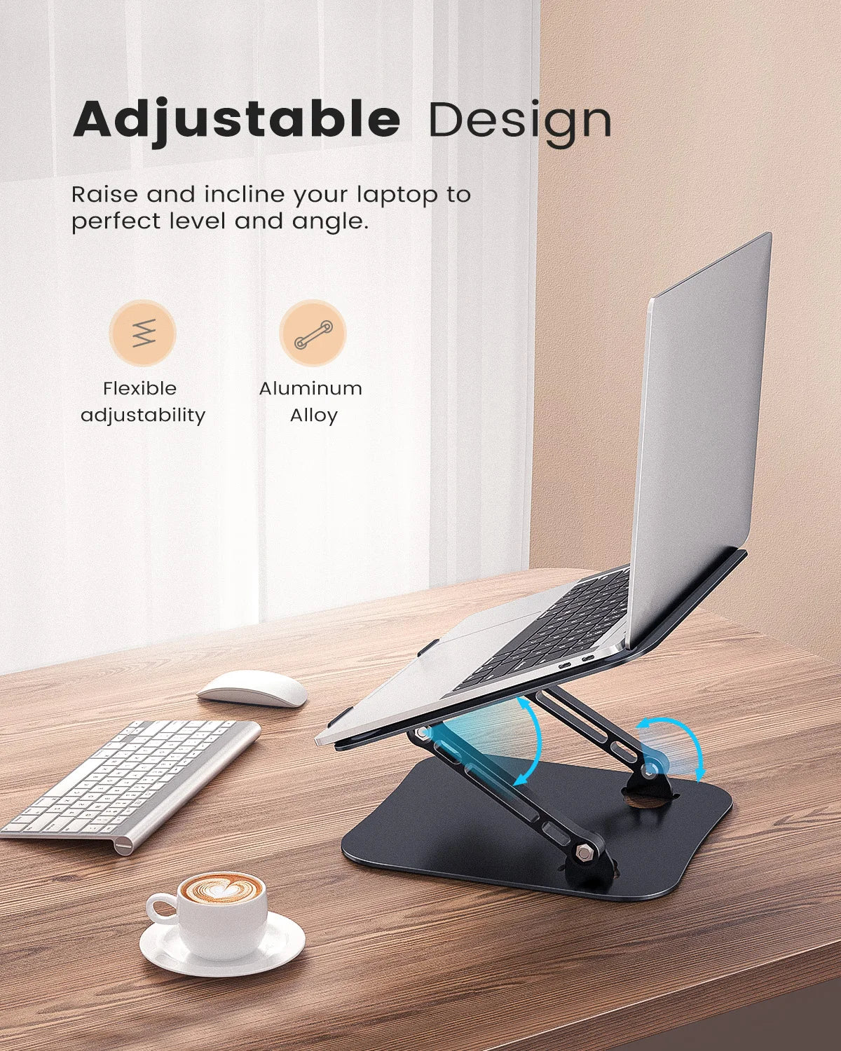 ST01 Portable 11–16-inch Adjustable Laptop Stand Computer Stand