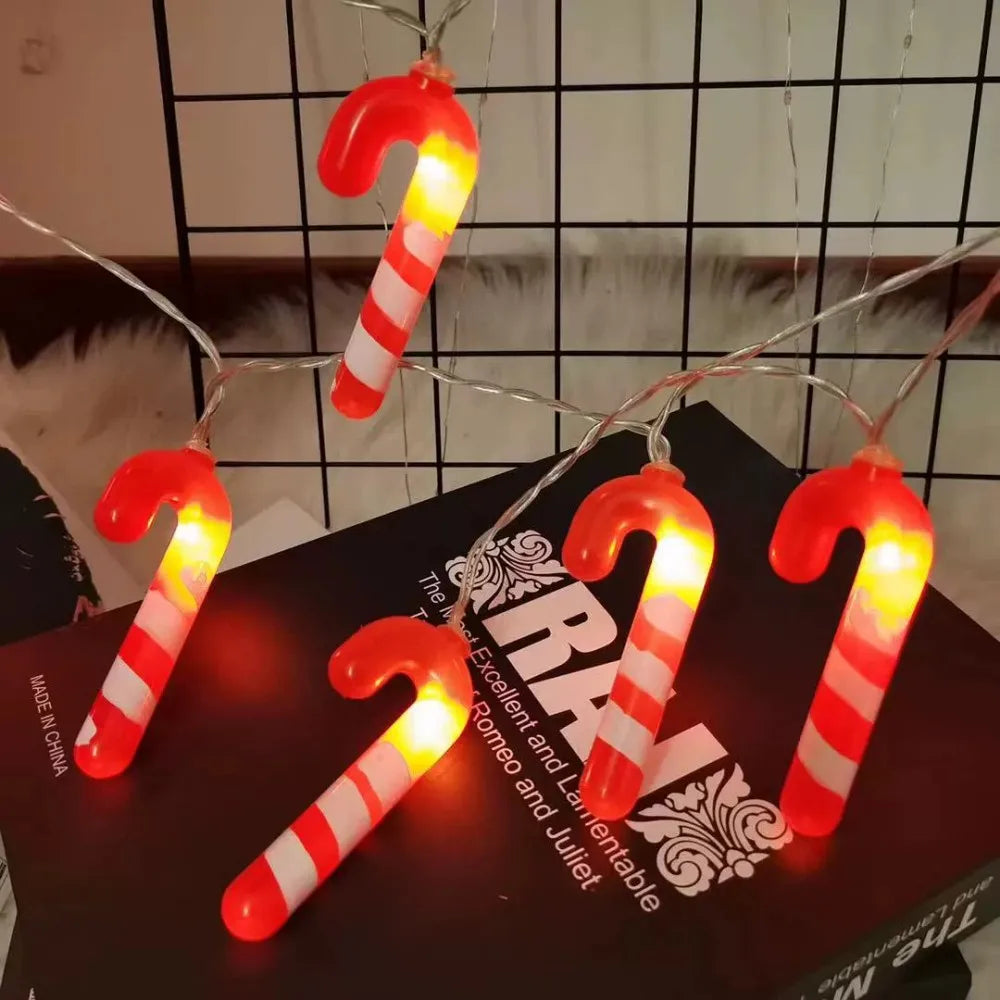 1PC 1.5M/3M Christmas battery box small cane light