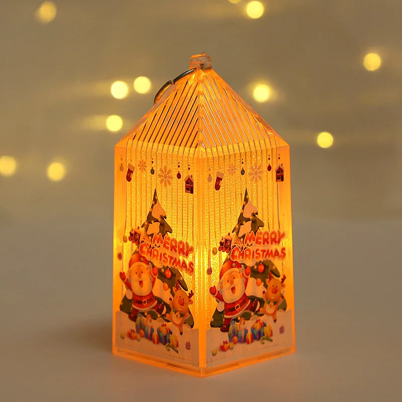 Christmas LED Lantern Light Home Christmas Tree Ornaments
