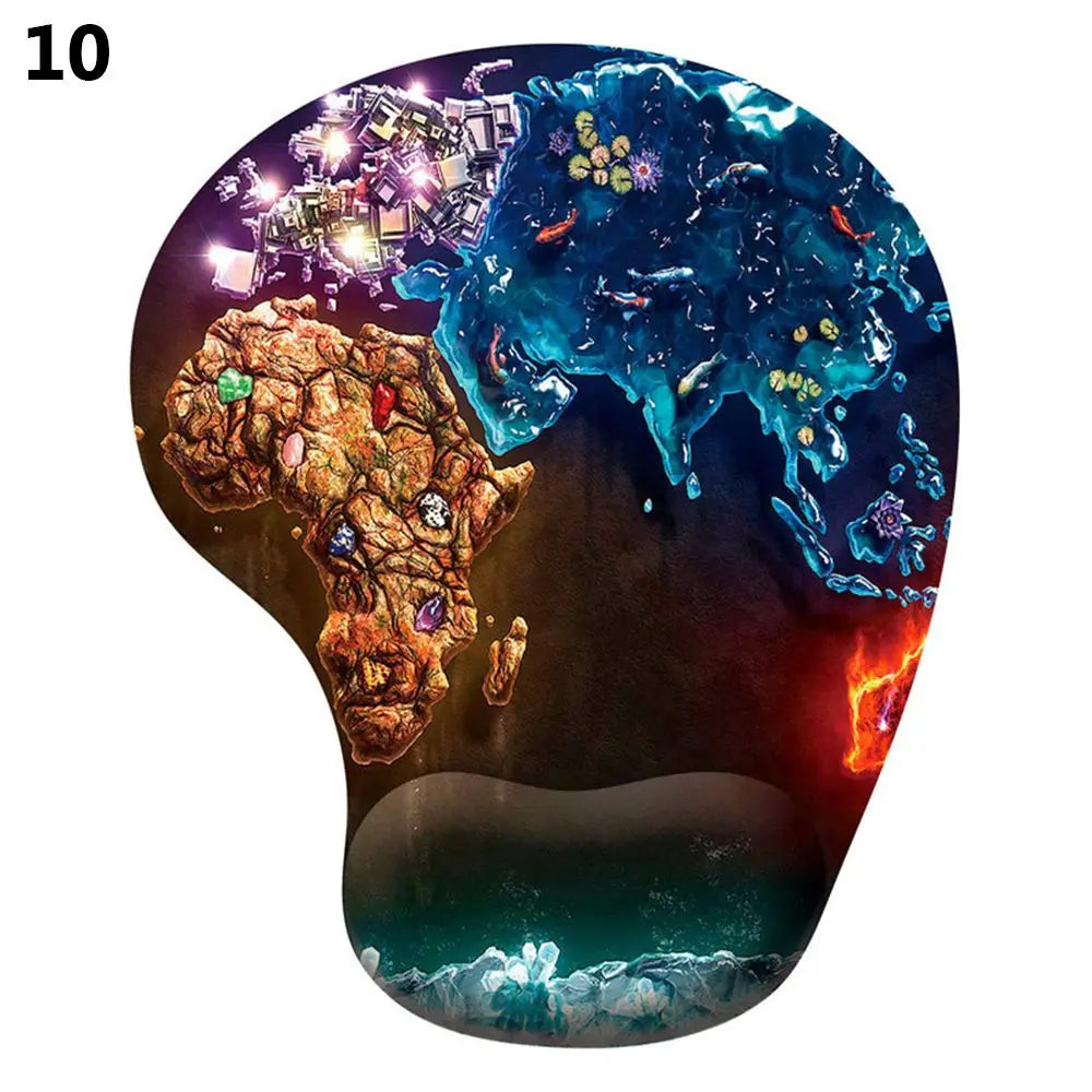 Home Office Silicone Mousepad Gaming Ergonomic Hand Support