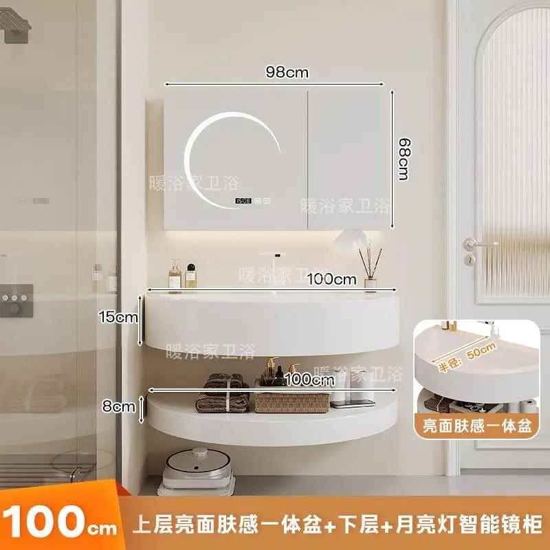 Wash Organizer Bathroom Cabinet Designs Shelf Modern Wall Bathroom